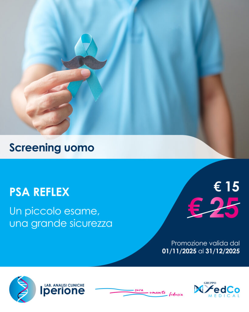 Screening Uomo: PSA Reflex