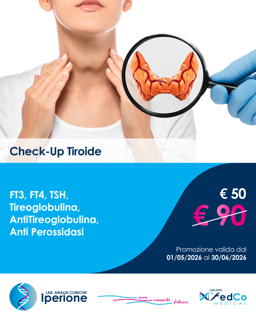 Check-Up Tiroide a soli 50€