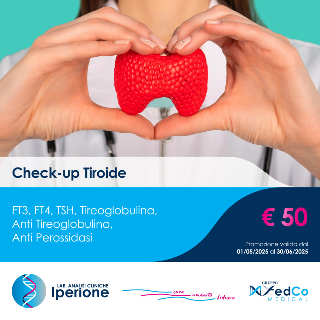 Check-Up Tiroide a soli 50€