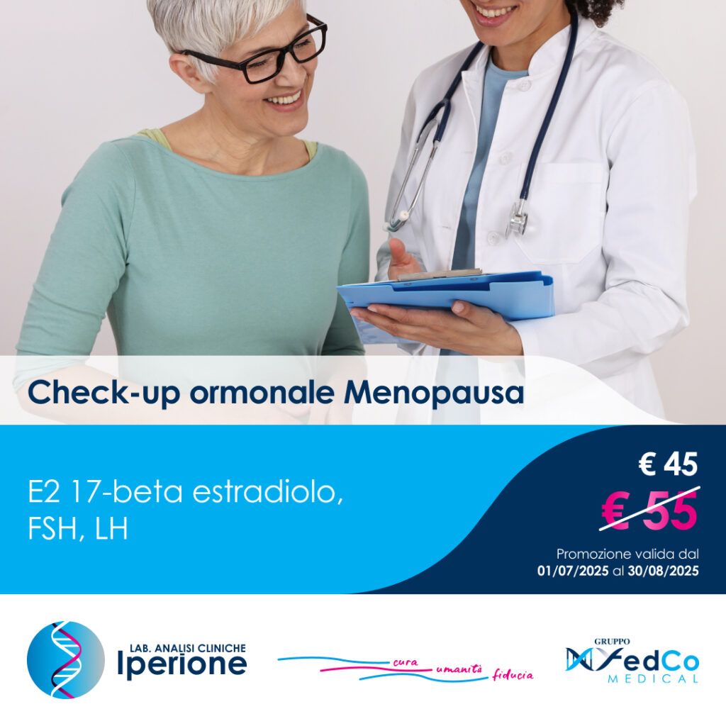 Promo Check-up Ormonale Menopausa