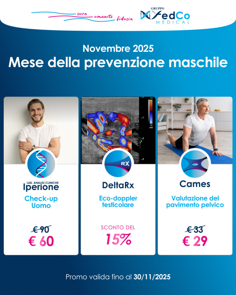 NOVEMBRE MESE DELLA PREVENZIONE MASCHILE